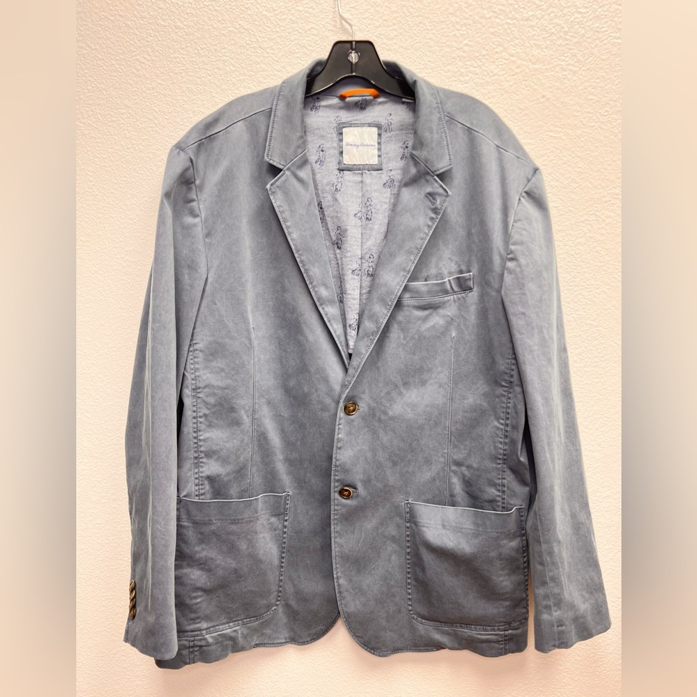 Tommy Bahama Cotton Blend Blazer Size XL/TG